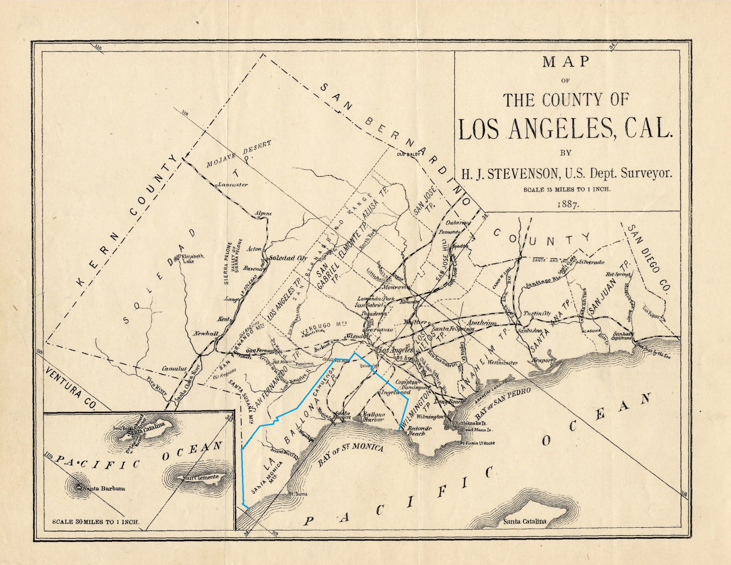 La Ballona Township – Cheviot Hills History